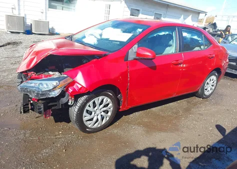 2019 Toyota Corolla Le from USA, damaged, VIN 2T1BURHE3KC220467